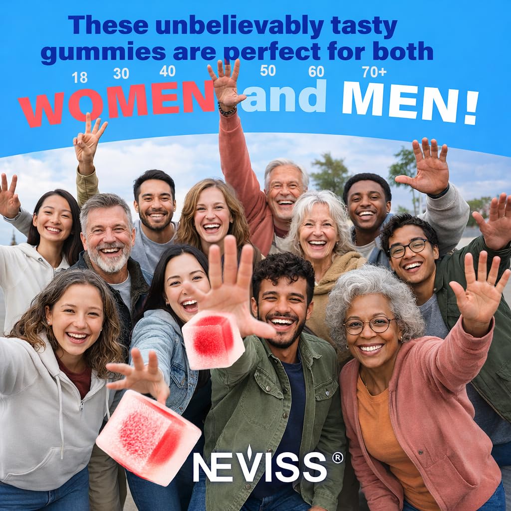 Methylated Multivitamin for Women & Men Gummies w/ Omega-3, Calcium, D3 K2, Methylfolate & B12, TMG, Daily Vitamins, Mag, CoQ10, Probiotic for 18 30 40 50 60 70+, Overall Health - Vegan, Sugar Free - Image 6