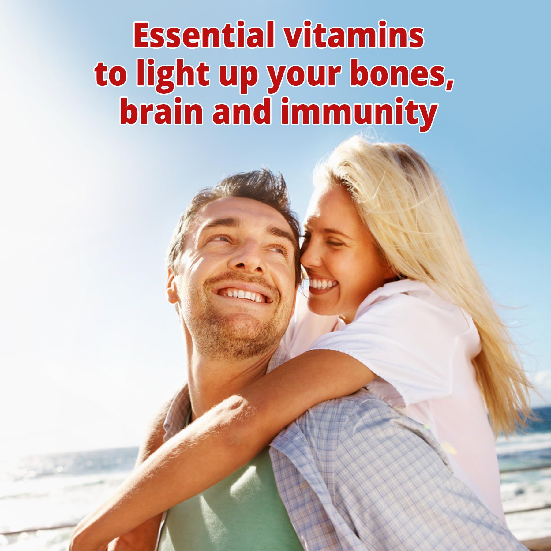 NEVISS 2Pack Vegan Vitamin D3 + Vitamin B12 Gummies, High Potency D3 5000IU & 1000 mcg Methylated B12, Vitamin D3 and B12 for Adults, Support Bone Health, Immune & Energy Supplement, 120 Count - Image 8